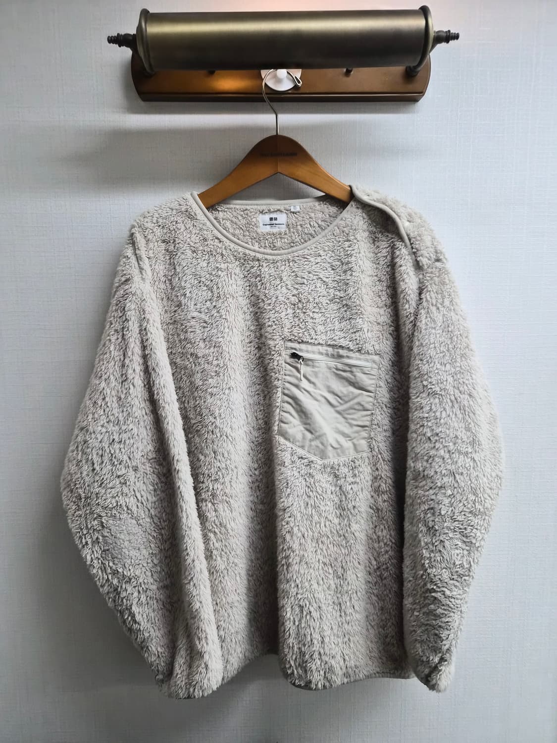 3XL) 유니클로 x 엔가 플리스 풀오버 팝니다 상품이미지1