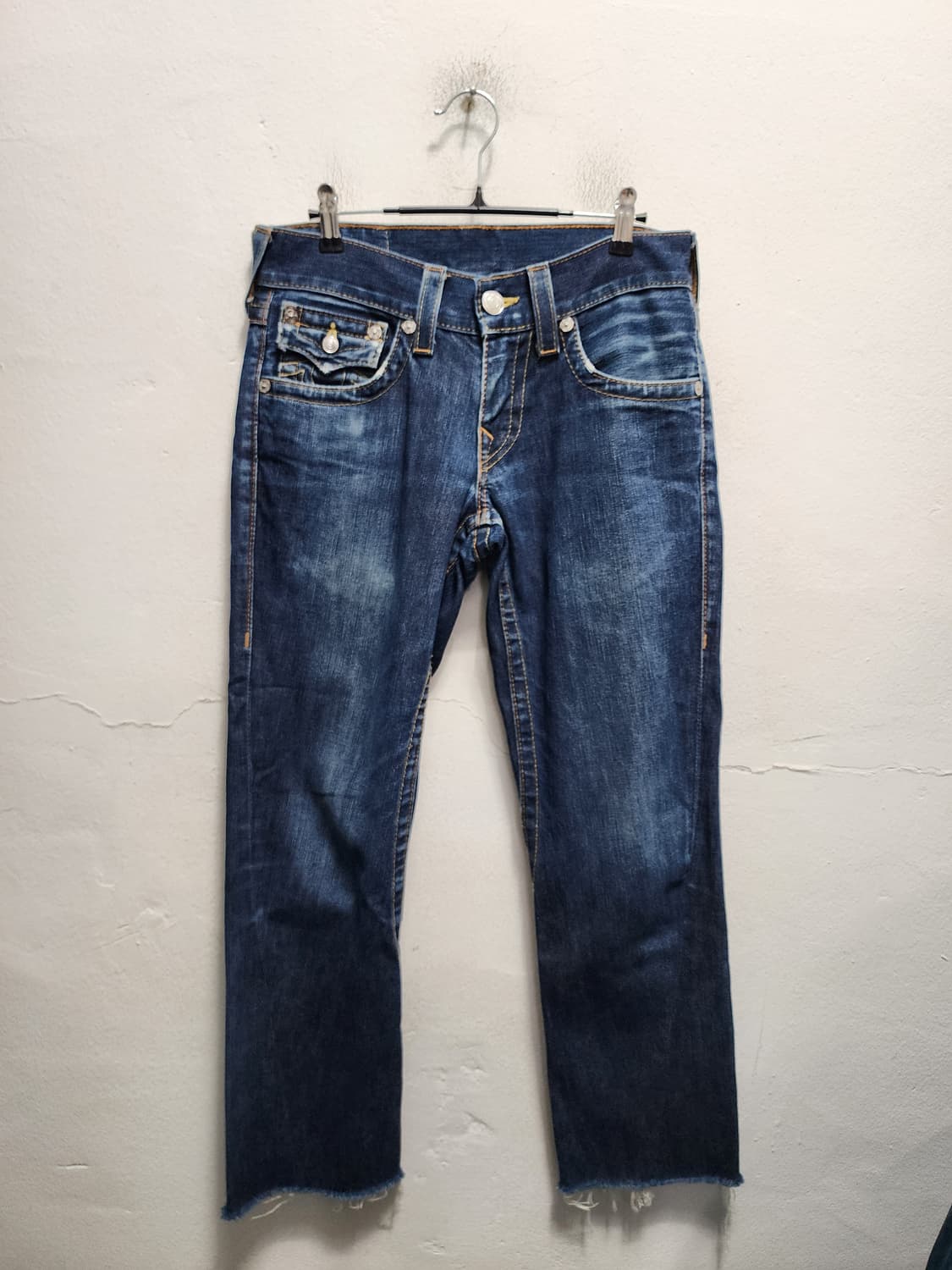 USA 트루릴리젼 JOEY 데님 컷팅진 상품이미지2