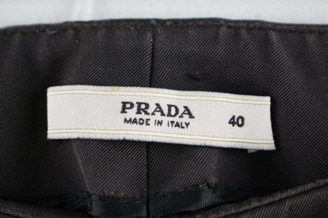 PRADA 미니멀 나일론 슬랙스 상품이미지6
