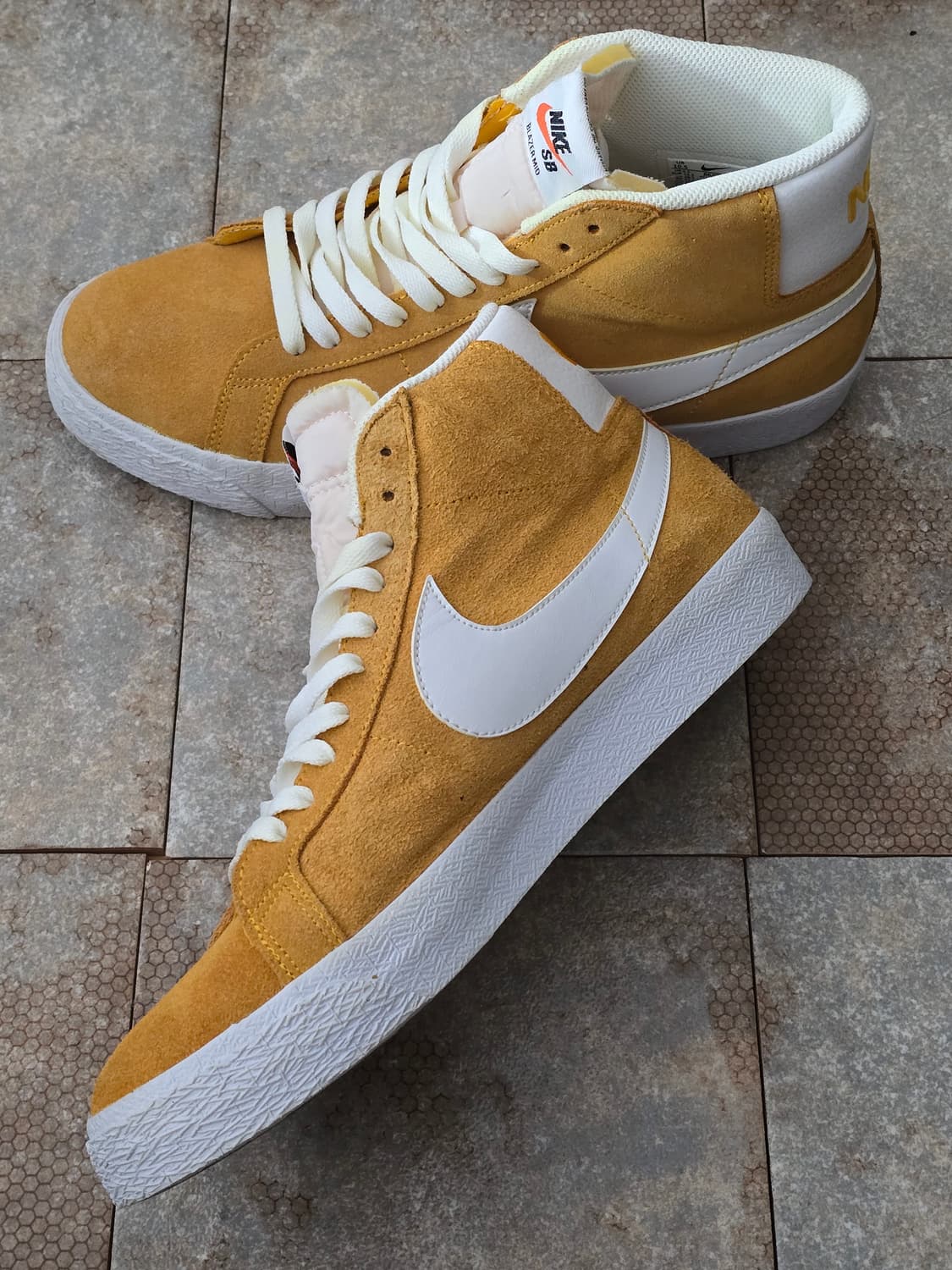 (285)나이키 sb 블레이저 미드 유니버시티 골드 상품이미지6