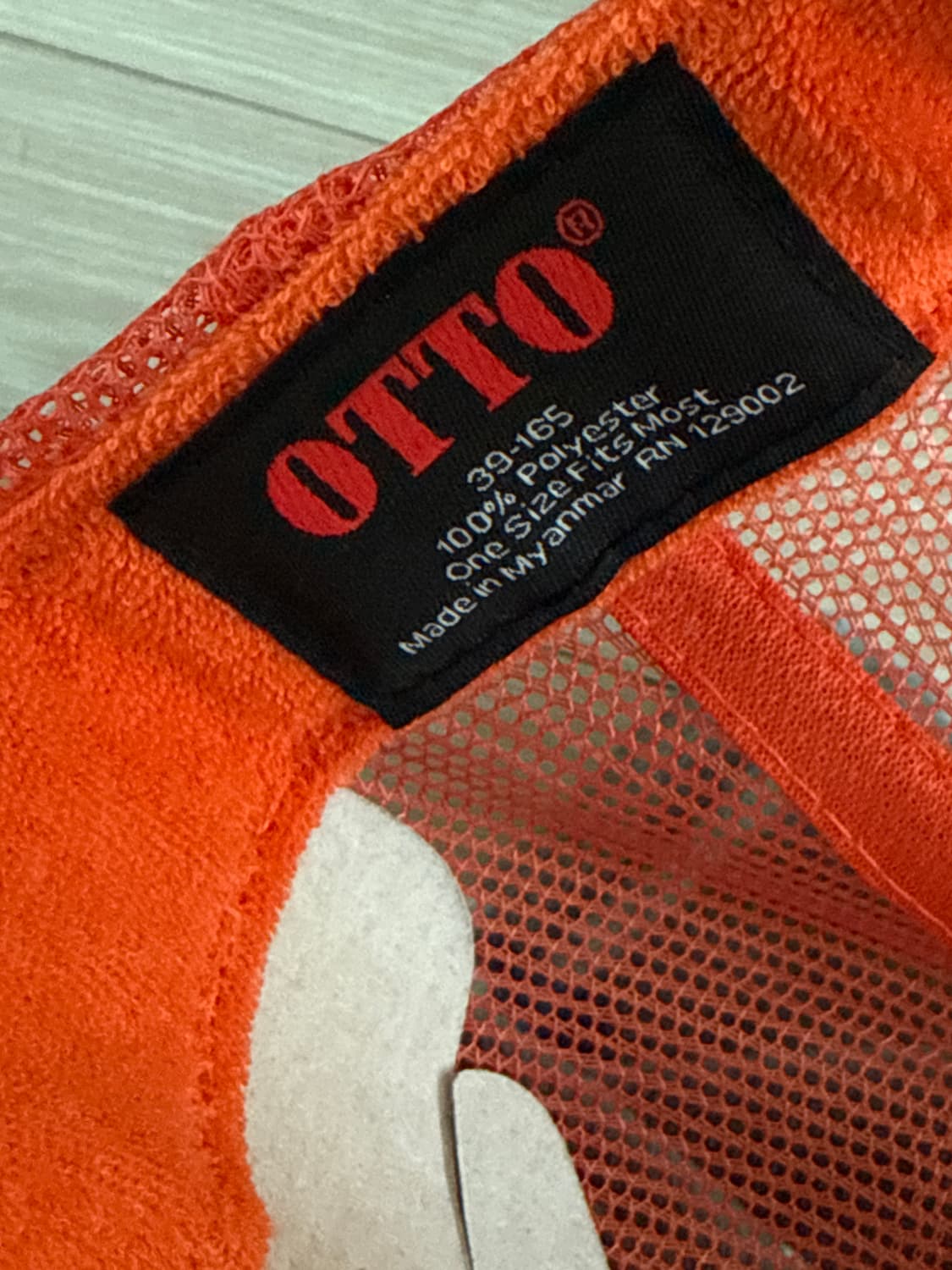 Skoloct 갱 머니 💲🔫스냅백 오렌지 상품이미지7