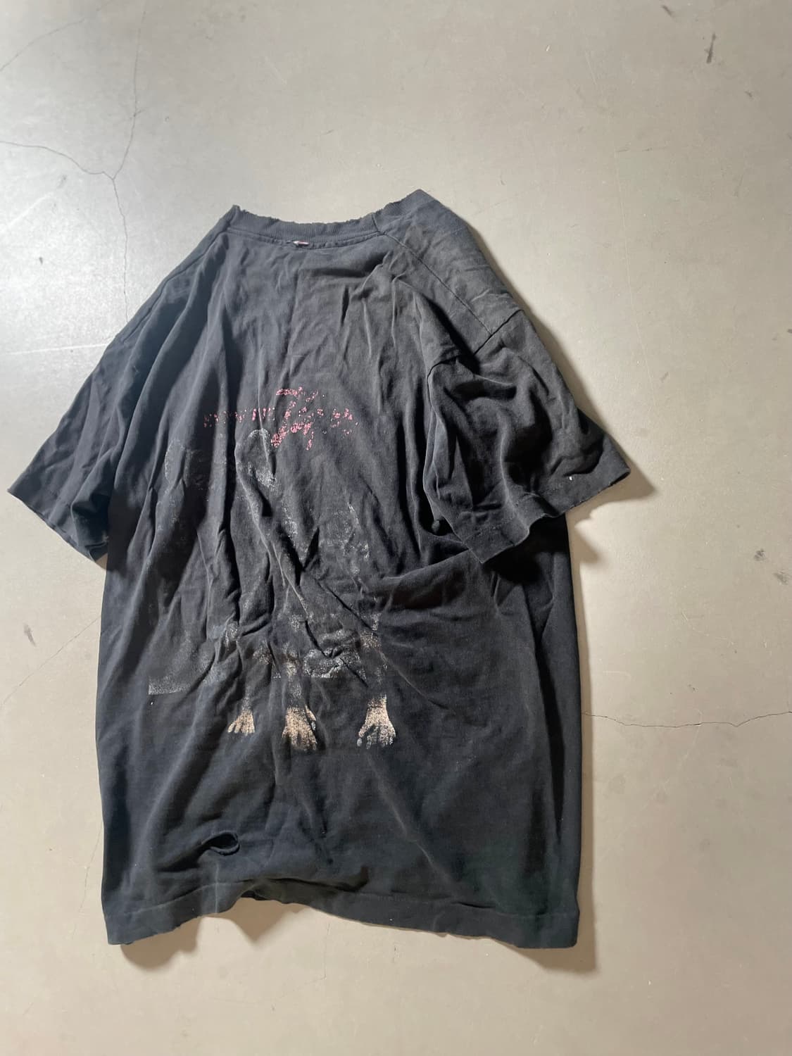 80’s Vintage Bulldog Print T-shirt 상품이미지5