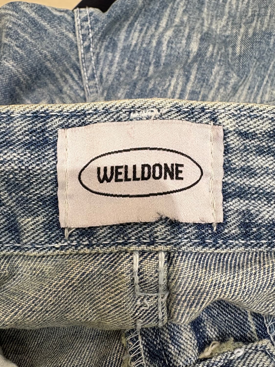 Welldone 워싱 데님팬츠 상품이미지8