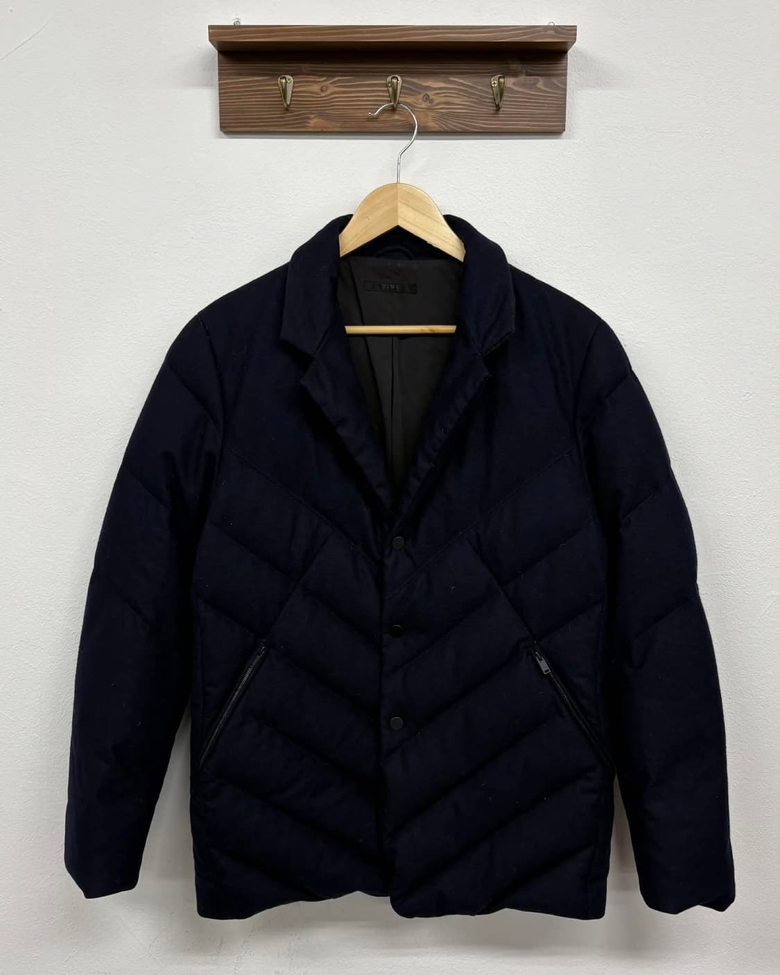 [100] 타임 울 다운 블레이져 자켓 상품이미지1