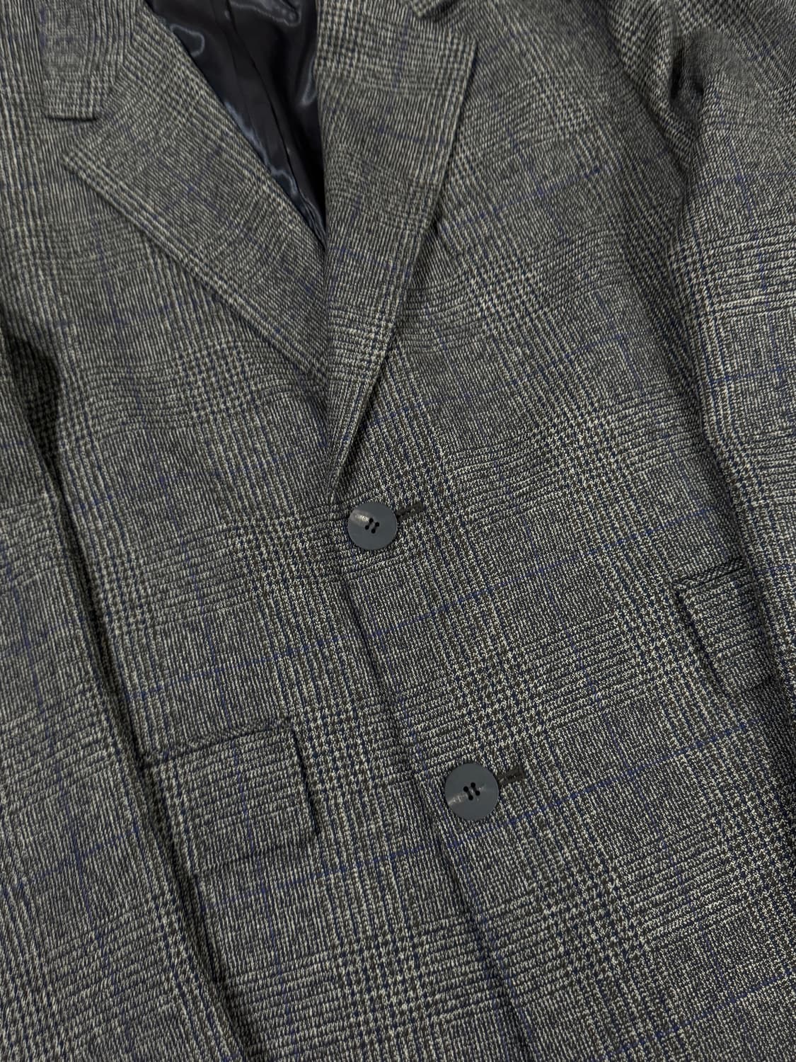 [48] 우영미 21FW 메인체크 싱글자켓 상품이미지2