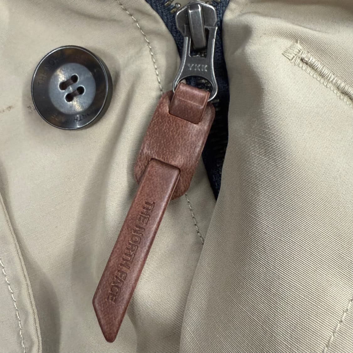 [정품/M] 노스페이스 배색 트렌치 코트 b14 상품이미지9