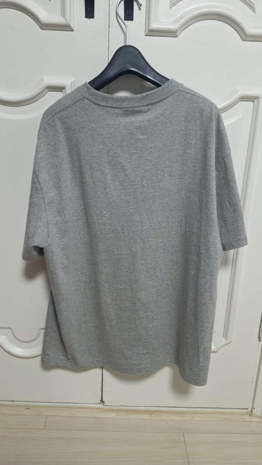 CROP TAG TEE - MELANGE GREY 상품이미지3