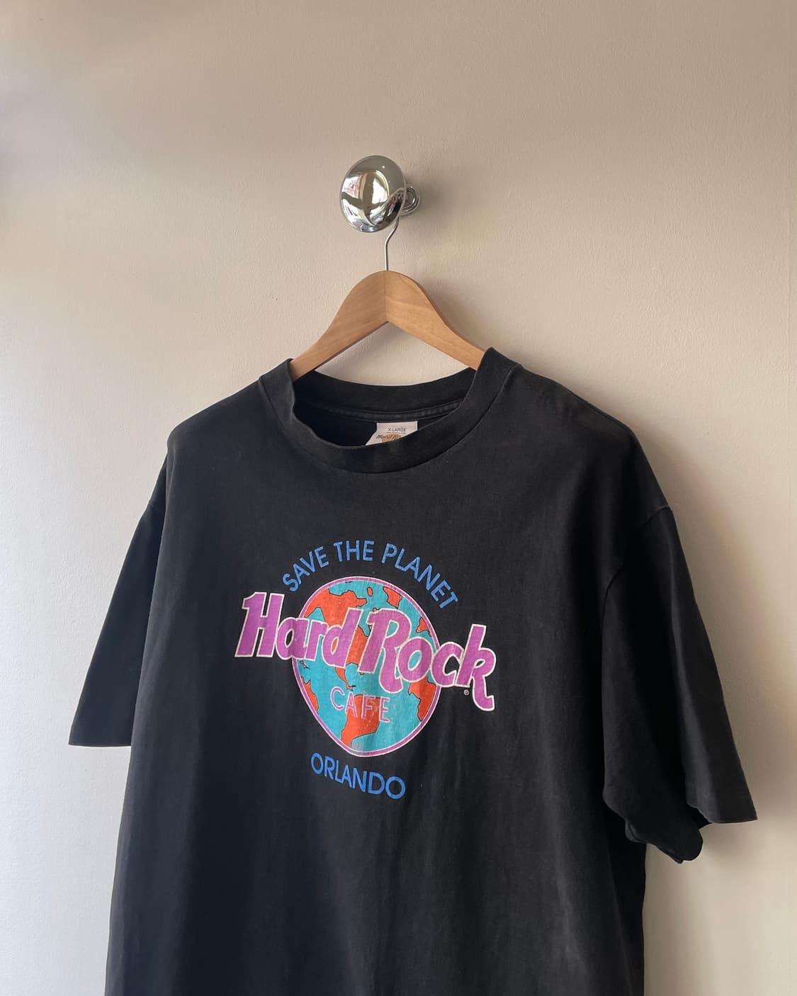 90’s USA Hard Rock Cafe Orlando T-shirt 상품이미지3
