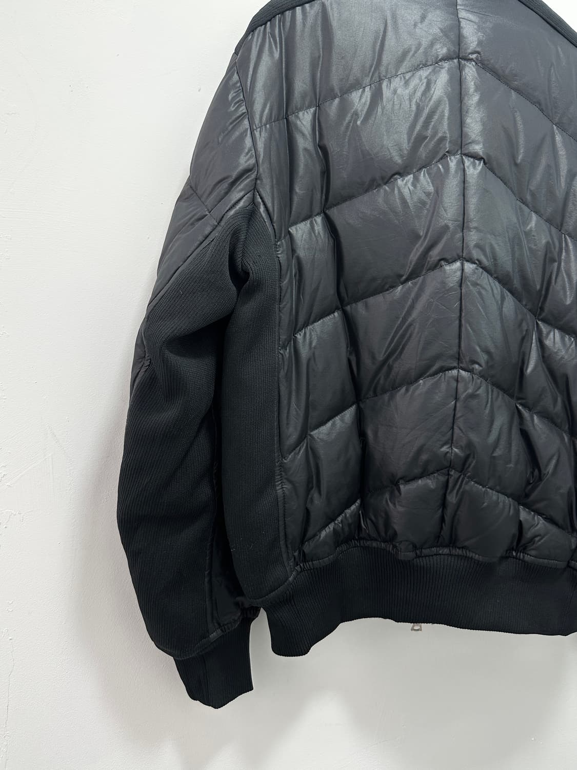 Artisan high neck 2way knit detail padde 상품이미지6