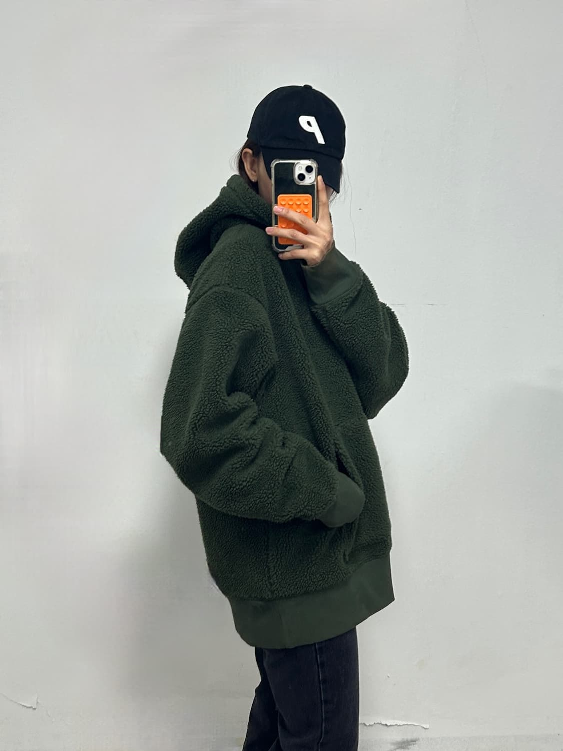 팀버랜드 플리스 풀오버 그린  상품이미지1