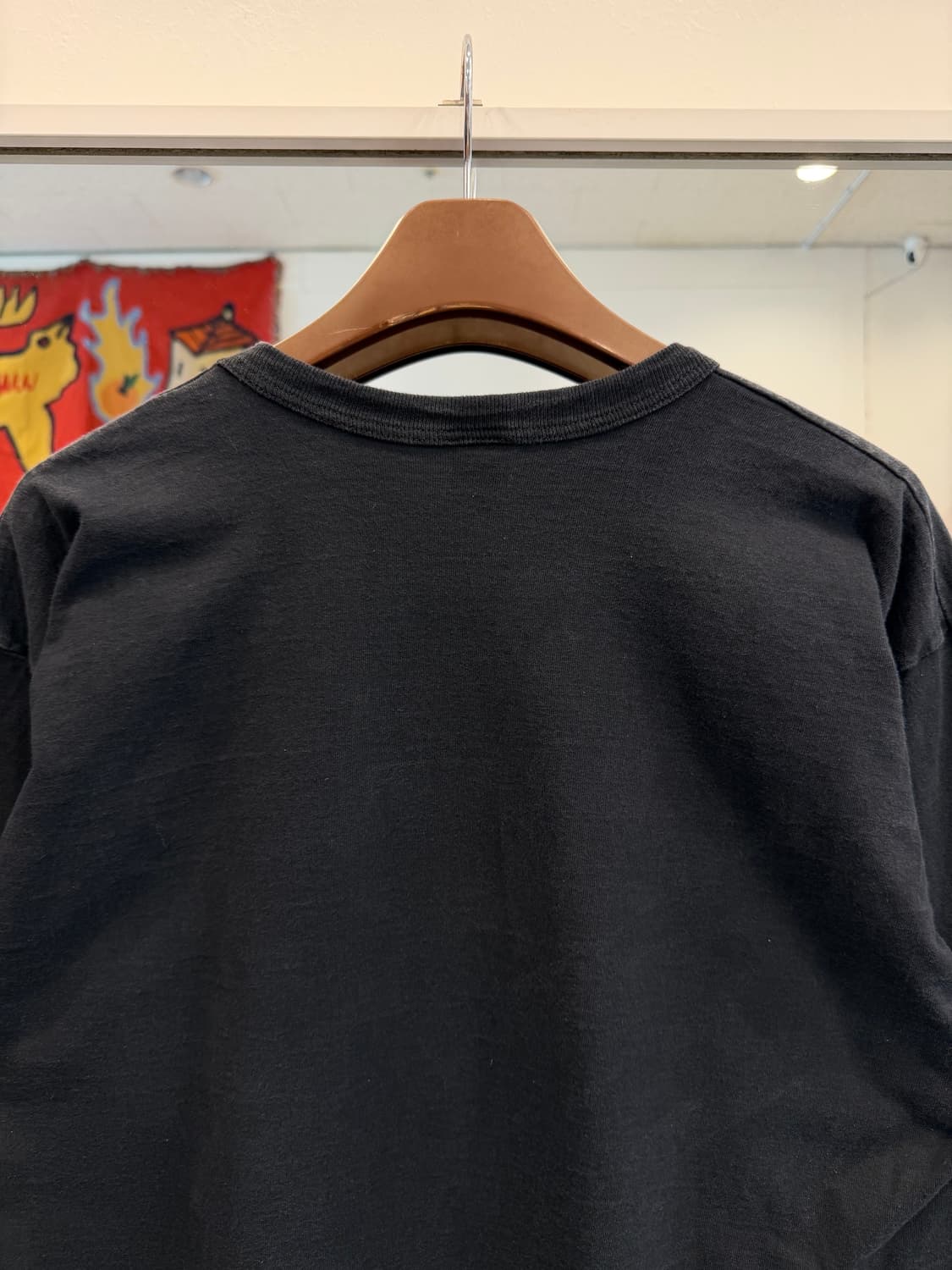 90s Logo 7 NBA 샬럿 호네츠 페이딩 반팔 티셔츠 (USA) 상품이미지5