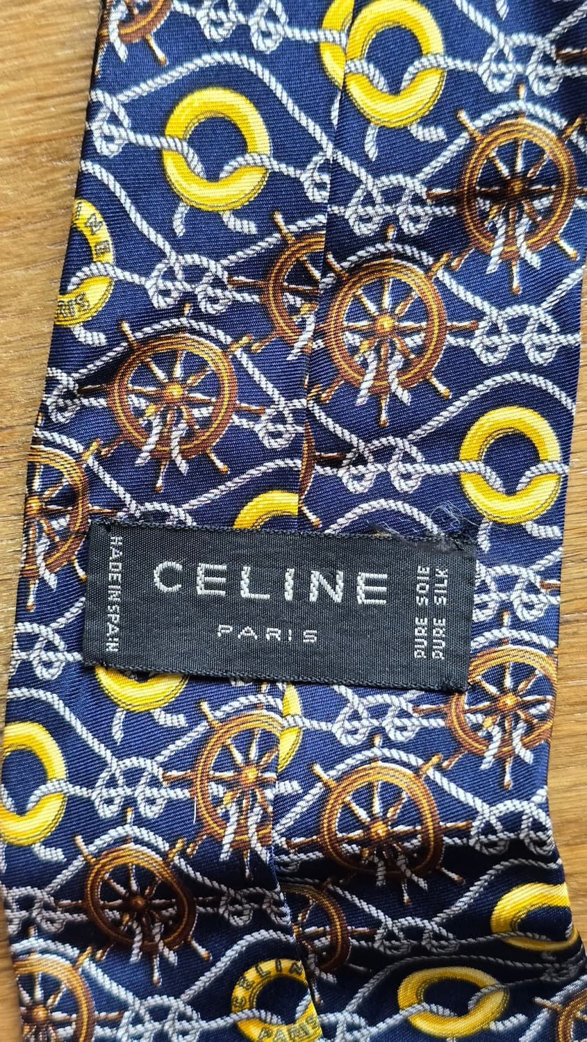 셀린느 빈티지 넥타이 상품이미지3