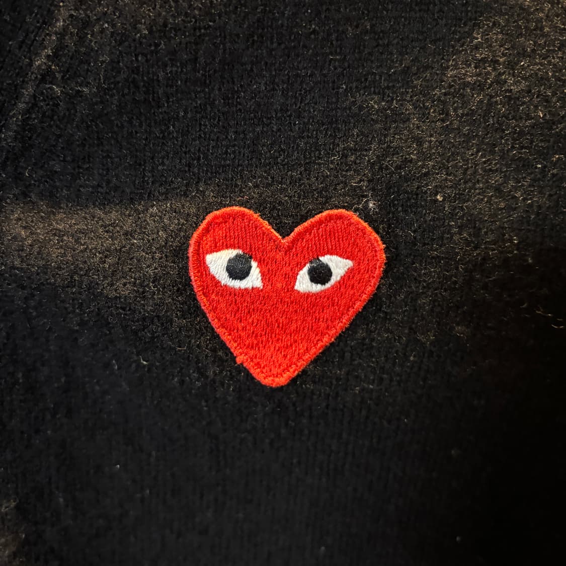 꼼데가르송 가디건 블랙 XL 105 상품이미지4