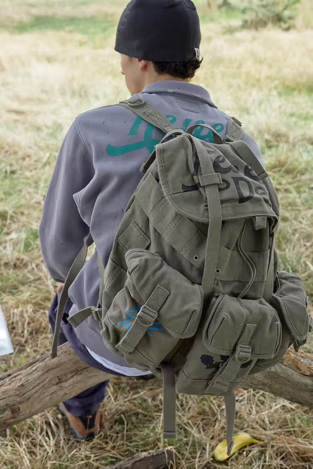 그레이트풀데드 x 디스이즈네버뎃 백팩 상품이미지2