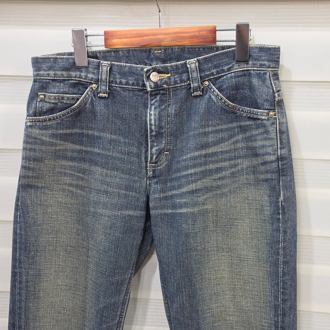 Lee 70101 송치 가죽텝 빈티지 데님팬츠- 우먼31 상품이미지6