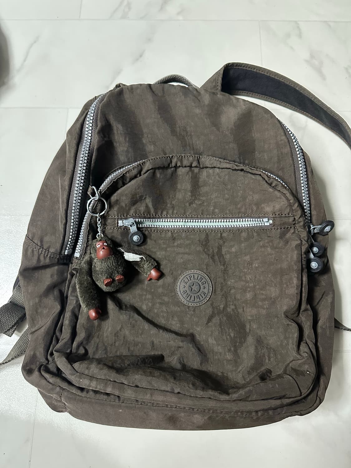 키플링 백팩 브라운 상품이미지1