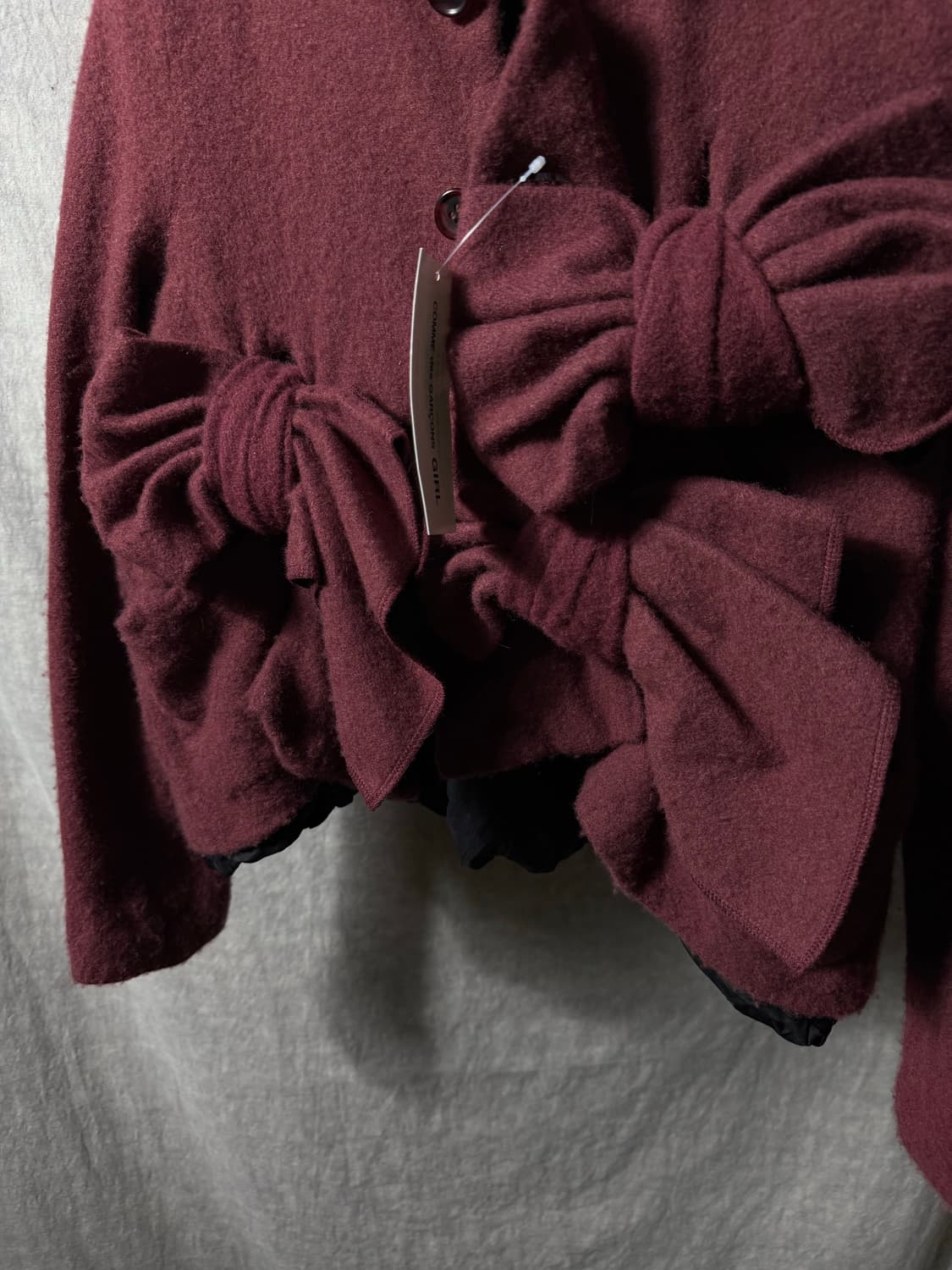 Comme des Garçons Girl Ribon Wool Jacket 상품이미지8