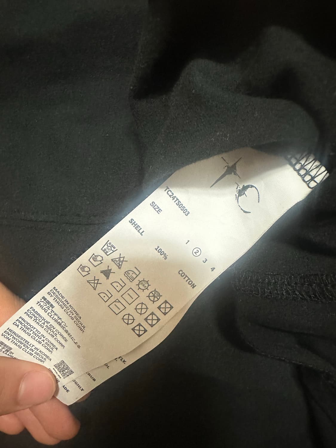 떠그클럽 tc 블랙 나시 상품이미지3