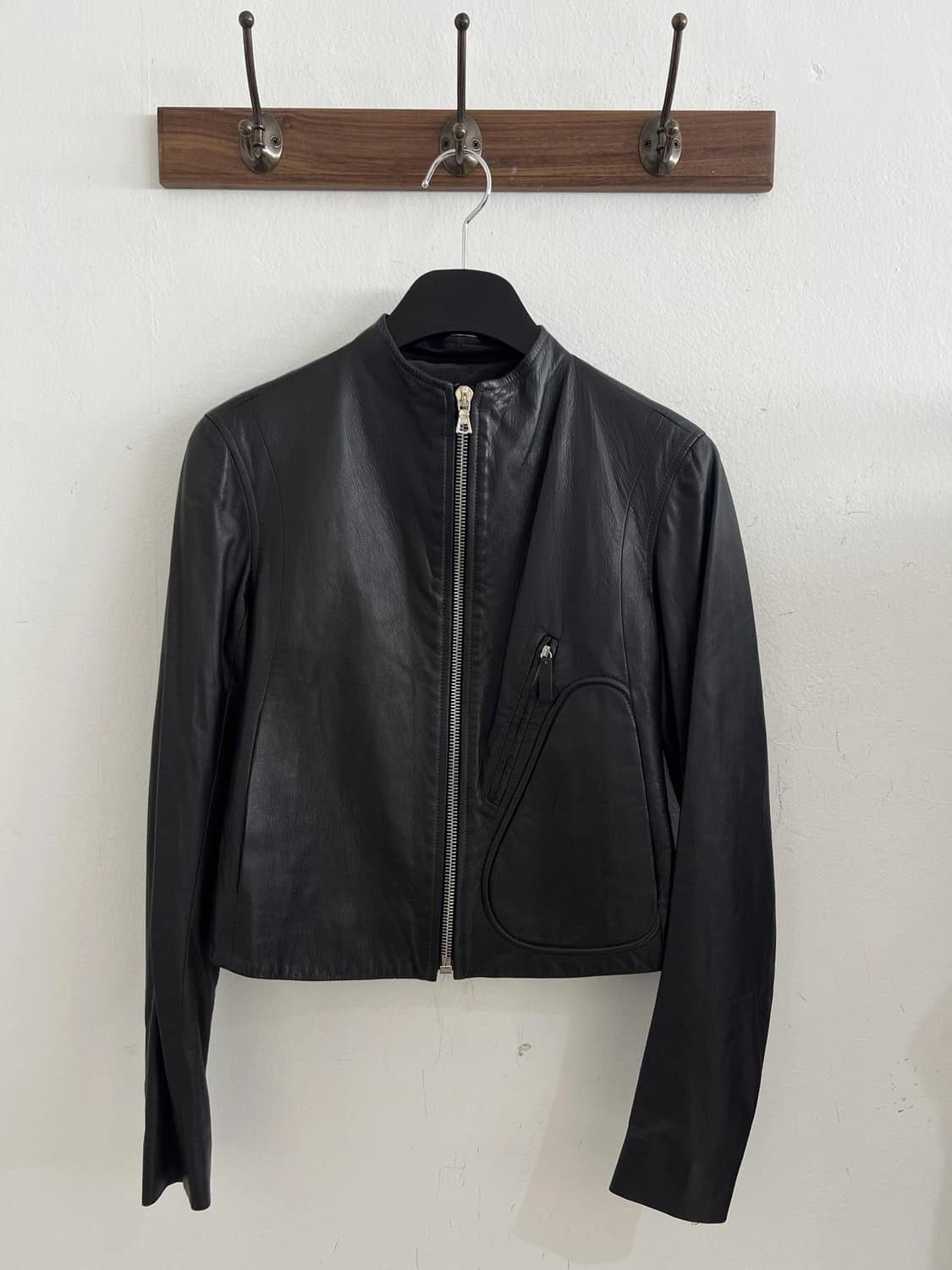 더로우 레더 자켓 상품이미지1