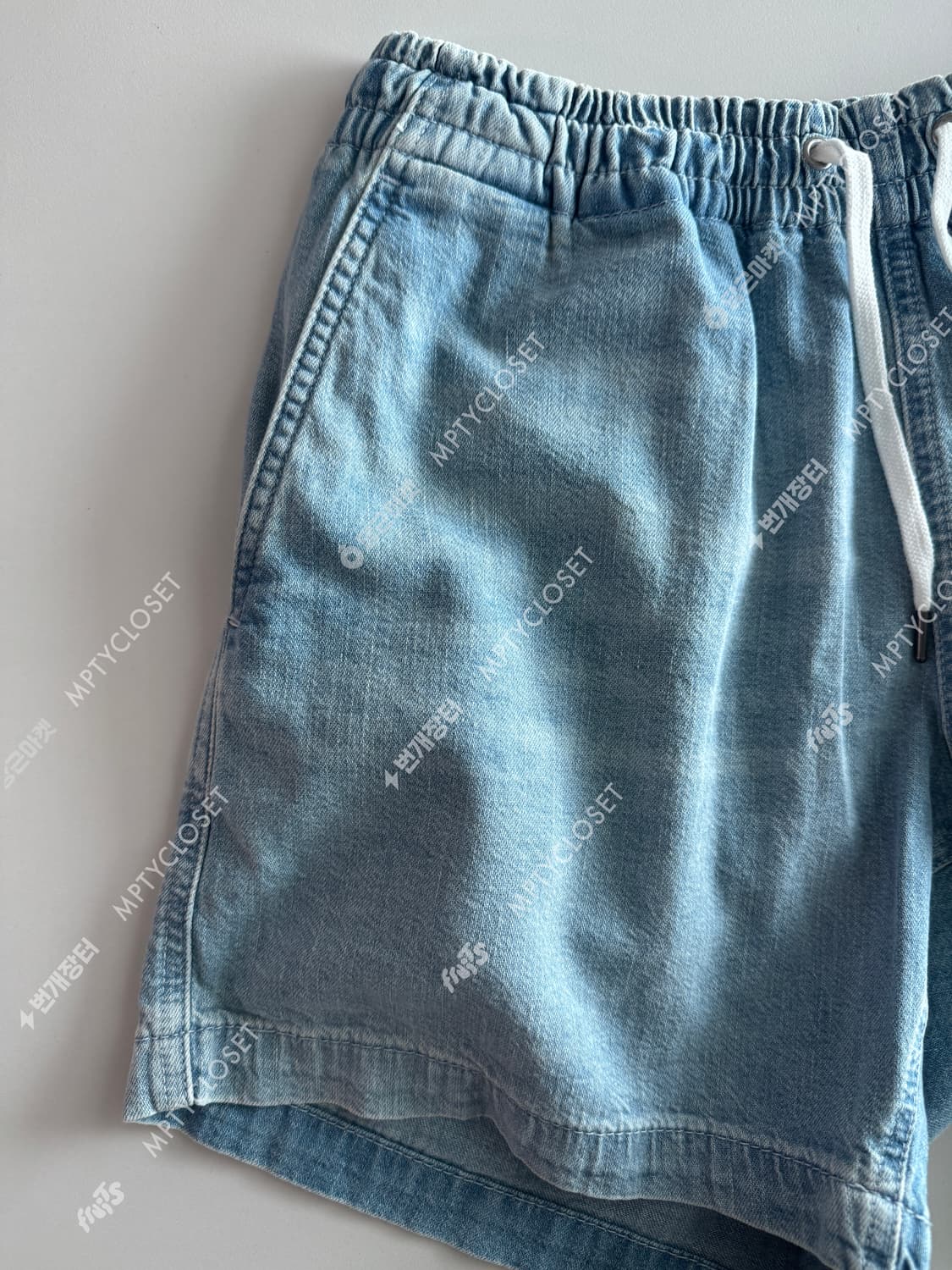 [S] 폴로 랄프로렌 프랩스터 연청 쇼츠 반바지 상품이미지2