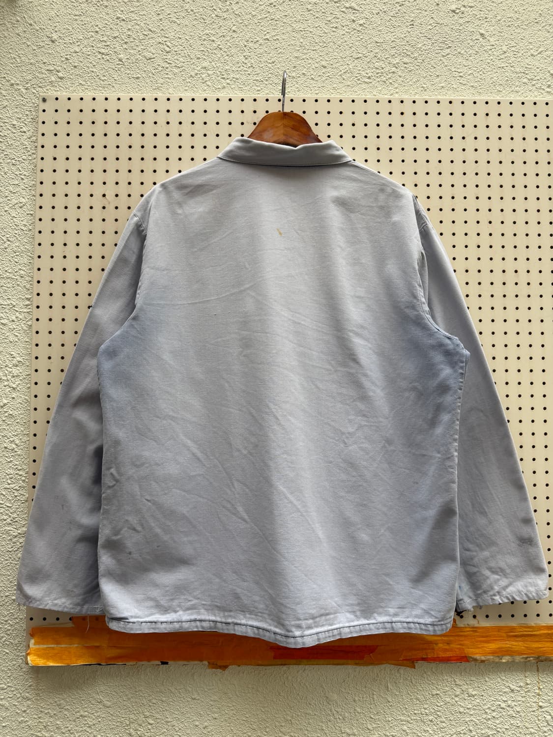 1970s SUN BLEACHED HARD FADED 빈티지프렌치워크자켓 상품이미지2