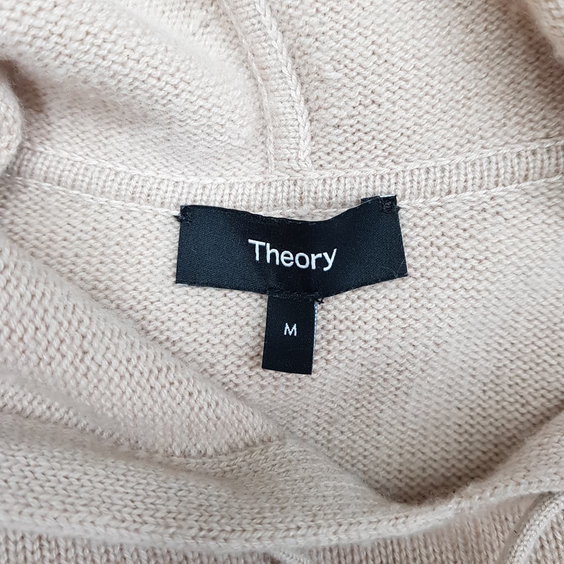 띠어리 THEORY 2023  캐시미어 후드니트 M사이즈 상품이미지5