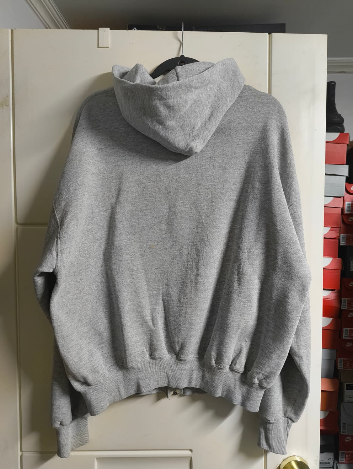 러셀 90s 그레이 후드집업 usa L 상품이미지3