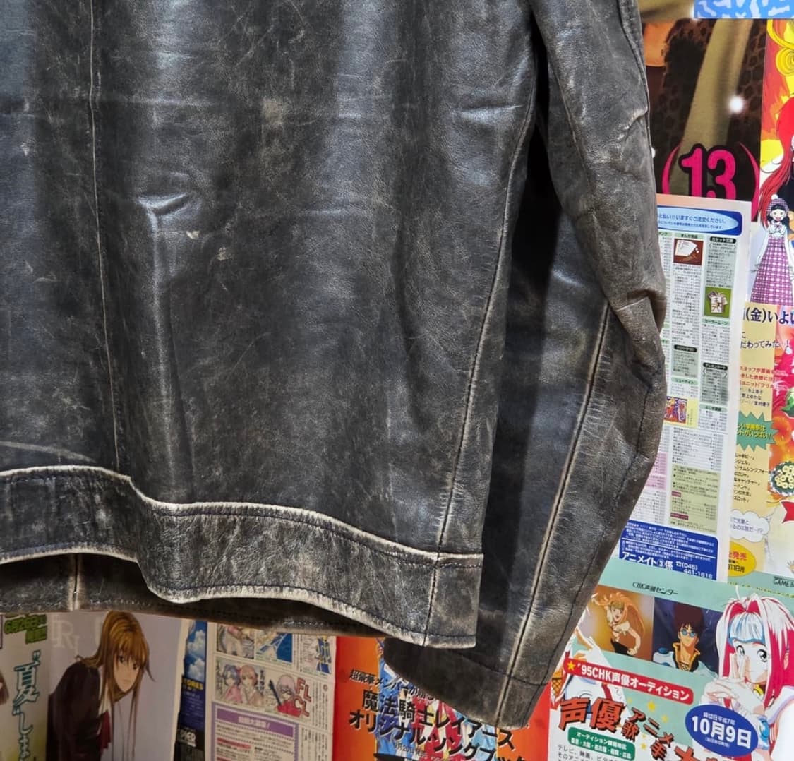 00‘s 올드갭 소가죽 자켓 상품이미지7