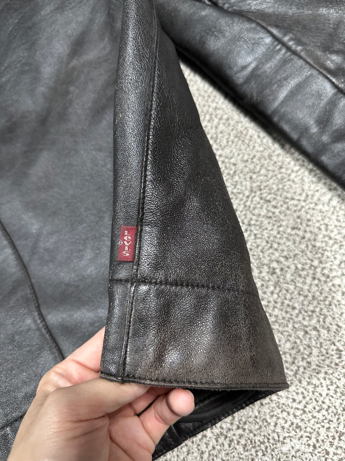 리바이스 레더자켓 M 상품이미지6