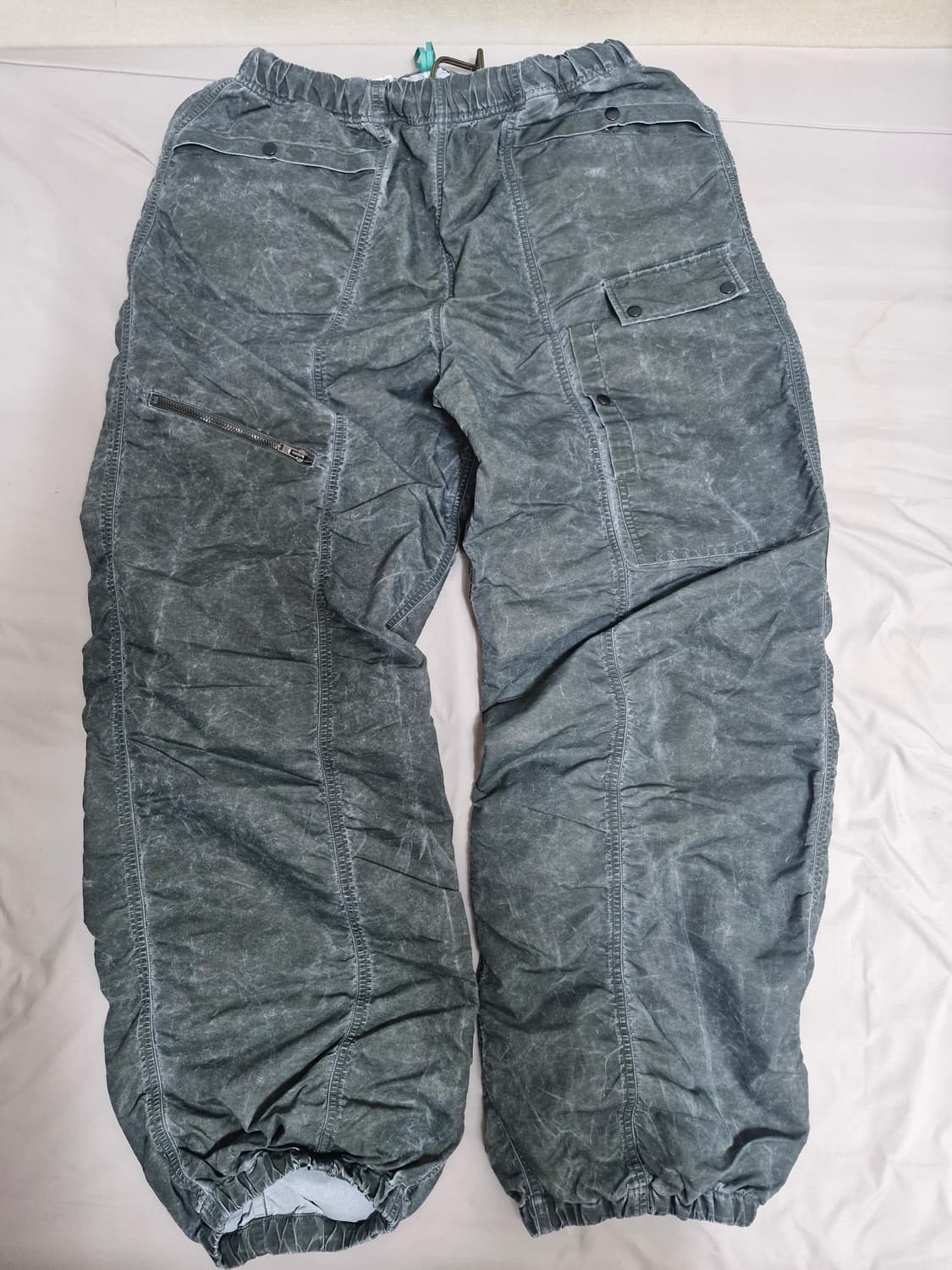 크랙 가먼트 카고 나일론 팬츠 상품이미지1