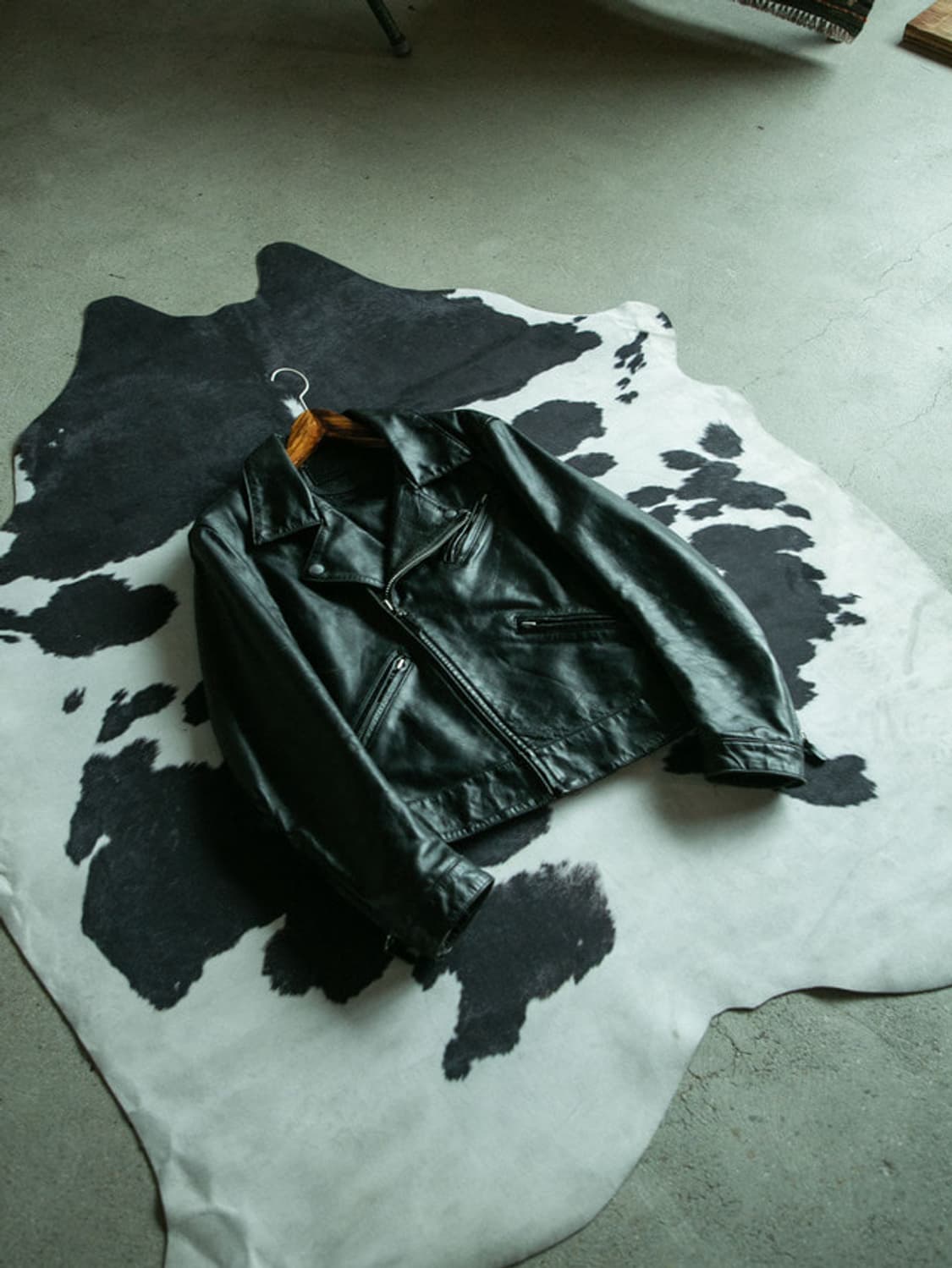 Horsehide Leather Rider Jacket  상품이미지3