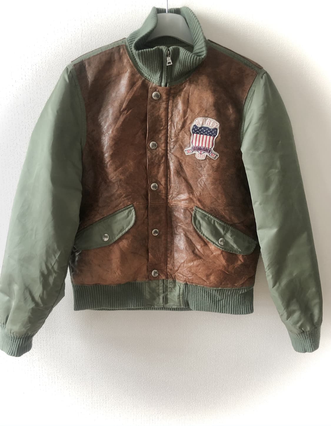 AVIREX 아비렉스 빈티지 항공 가죽 자켓 상품이미지2