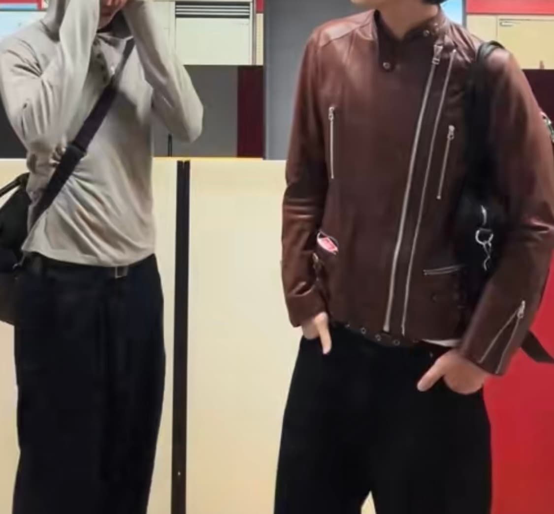 90s 타케오 키쿠치 레더 자켓 상품이미지8