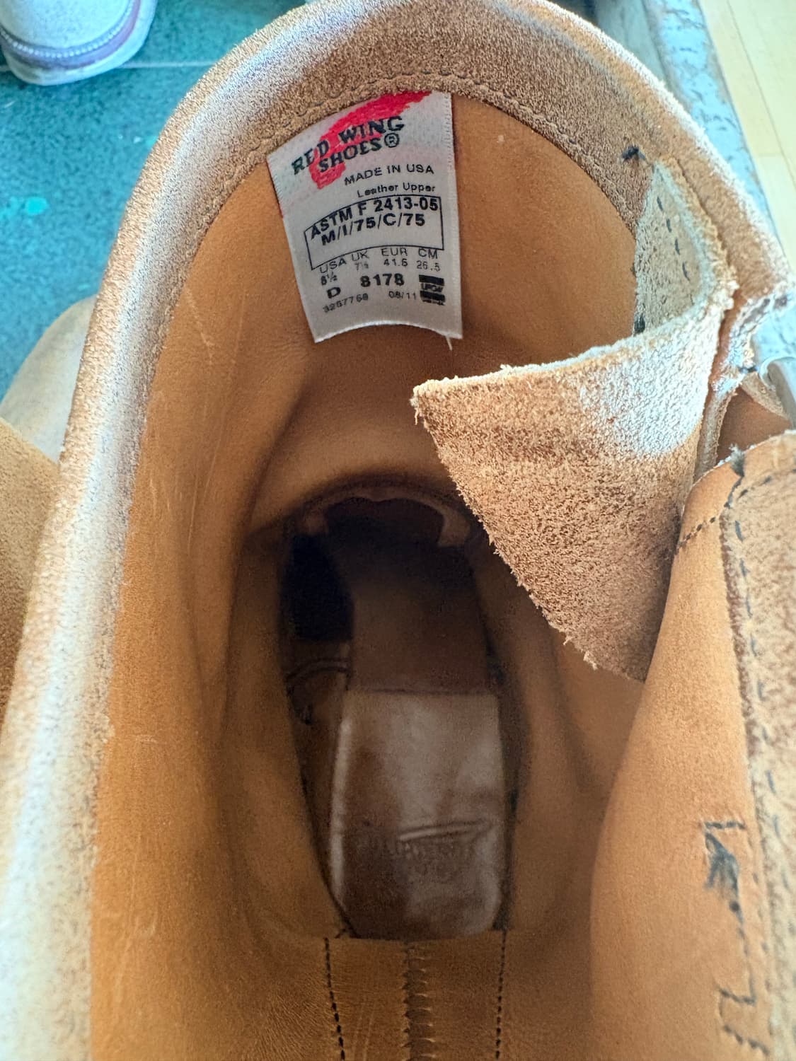 레드윙 엔지니어부츠 8178 8.5D 265 상품이미지4