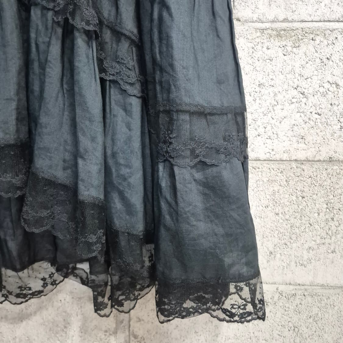 고퀄 캉캉 마혼방 레이스 스커트 하구미 모리걸 상품이미지8