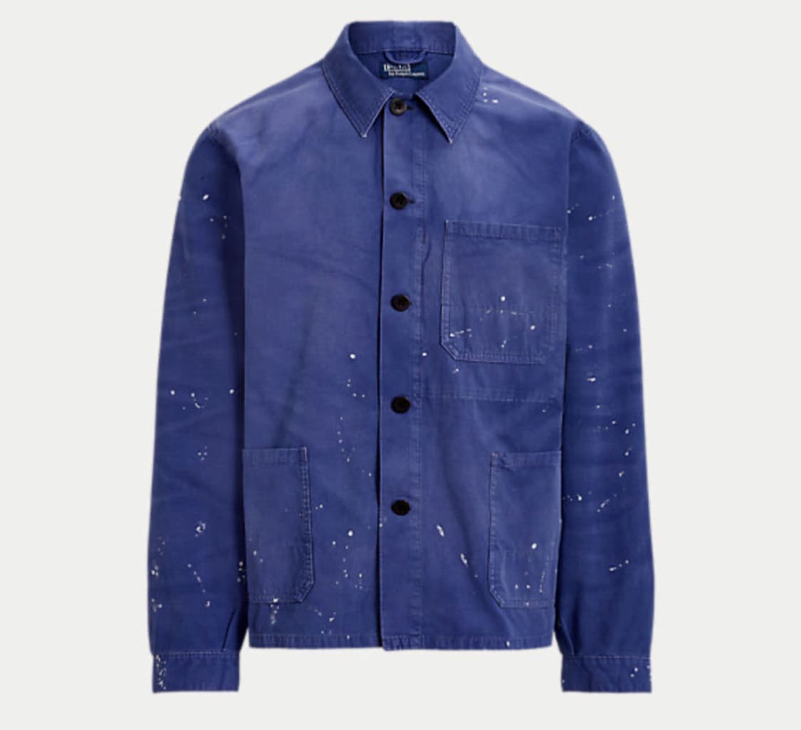 [XXL] 폴로 페인팅 프렌치 워크 자켓  상품이미지1