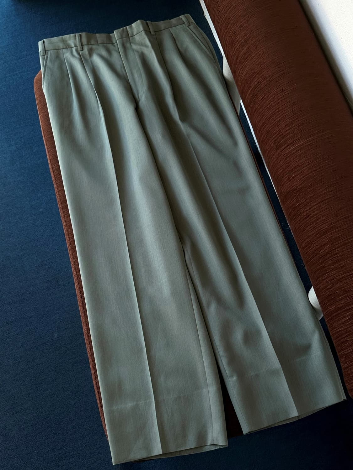 Tropical poly 2 pleats trouser 상품이미지6