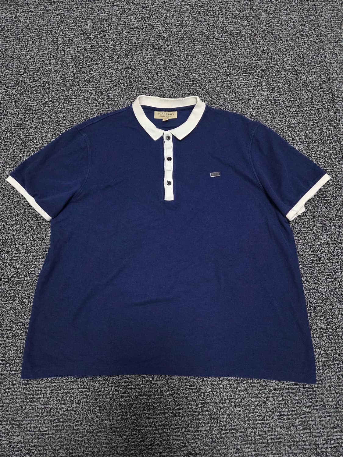 버버리 티셔츠/2XL/네이비(11) 상품이미지1