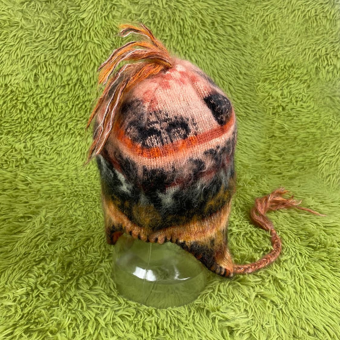 비비안 웨스트우드 프린지 이어 플랩 울 비니 상품이미지7