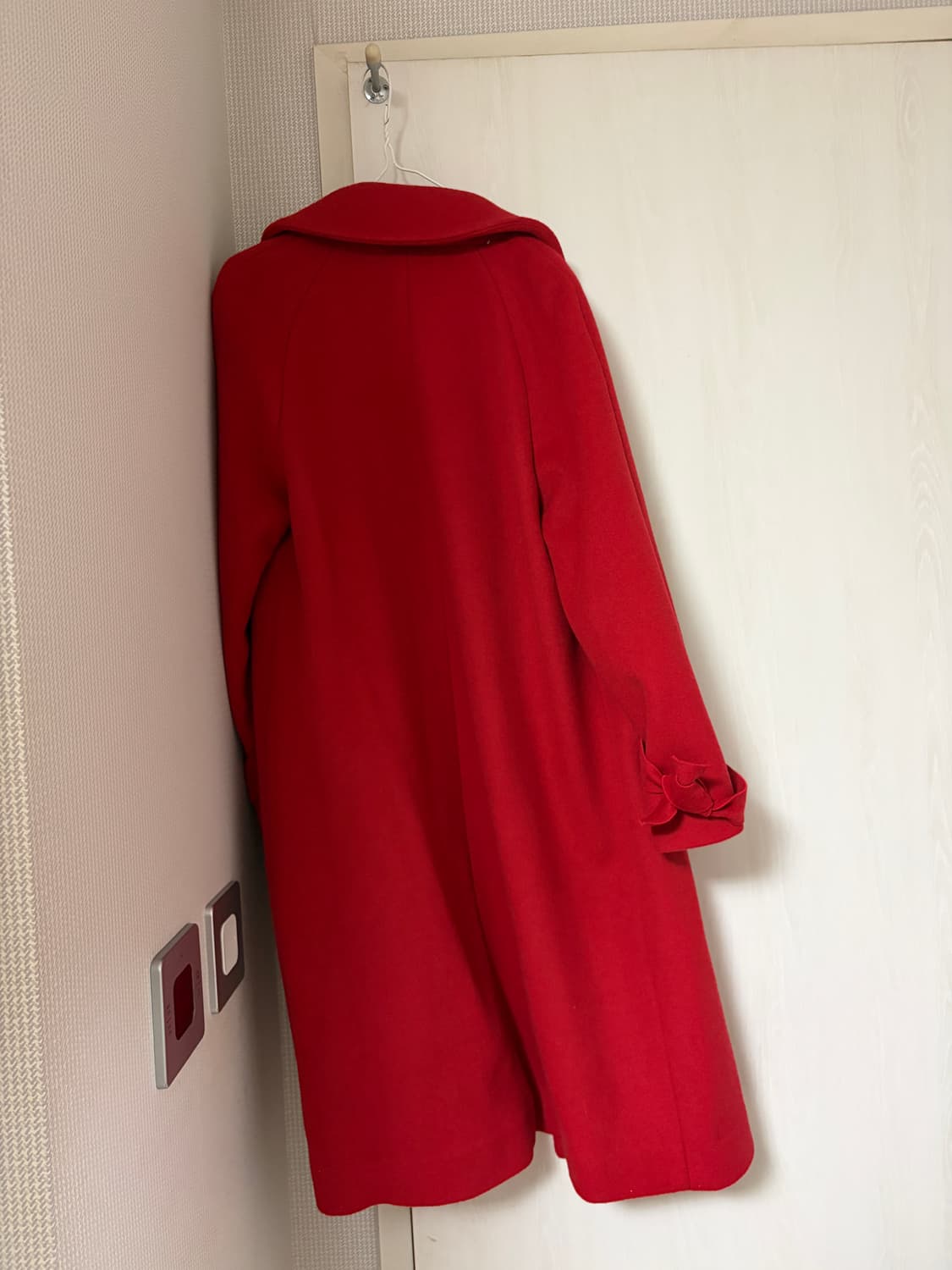 VISIT) 모92 빨간색 롱코트 66 상품이미지5