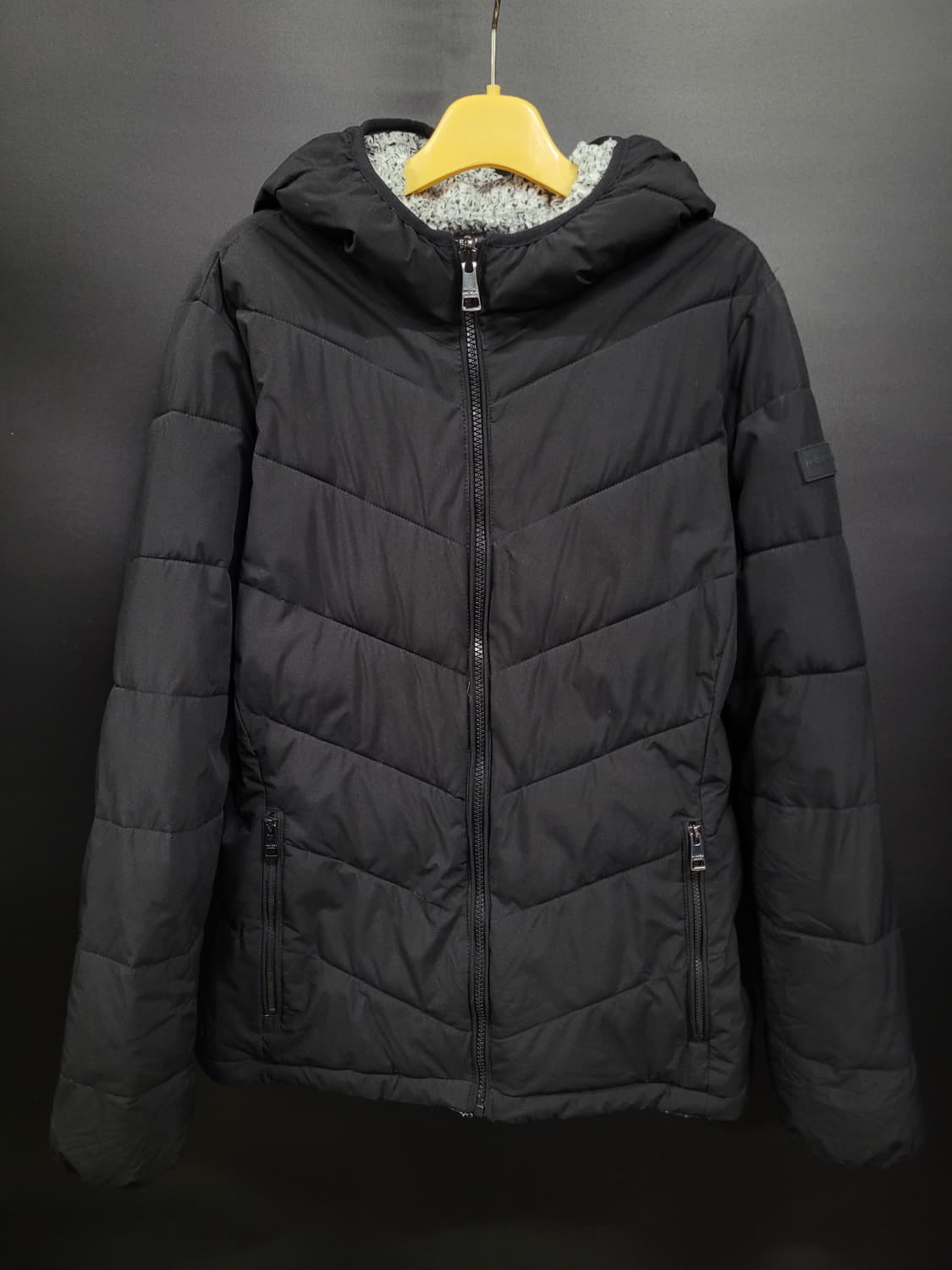 Andrew Marc 리버시블 후드 패딩 상품이미지1