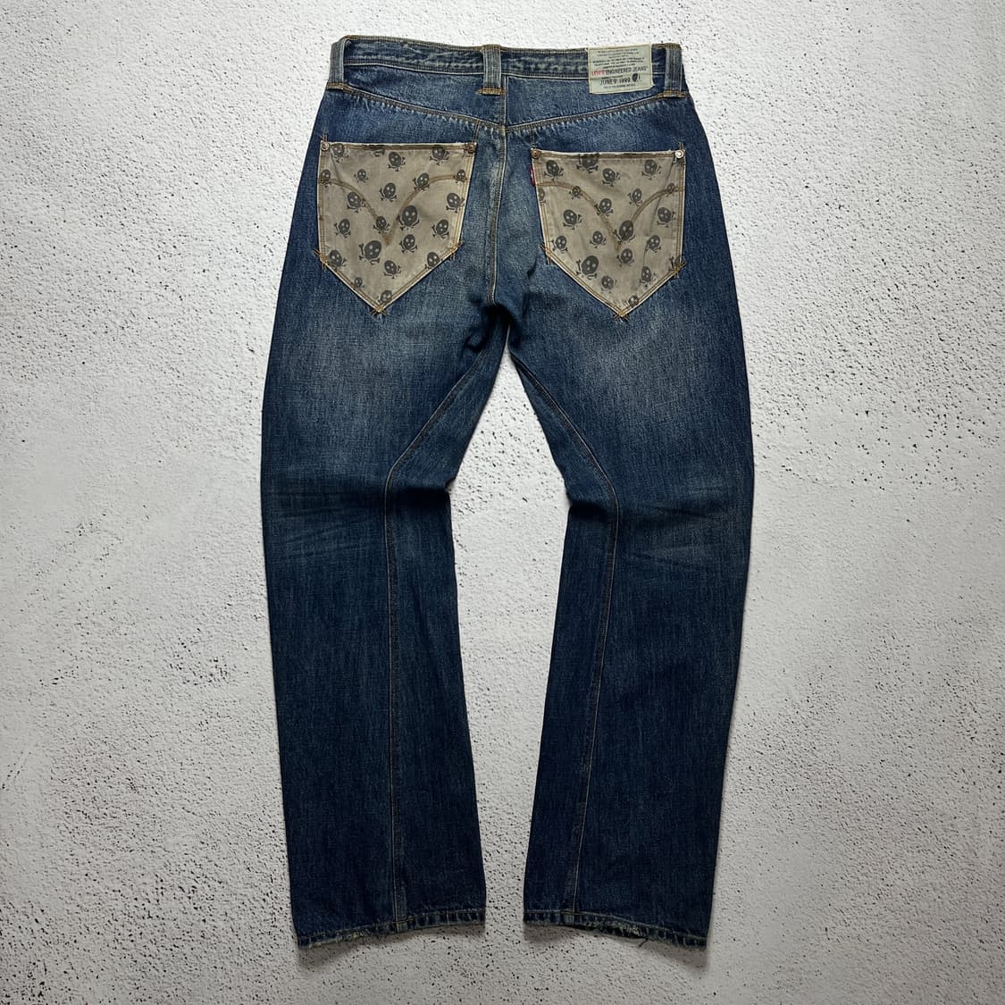 00s Levi's Engineered "Skull" Jeans 상품이미지2