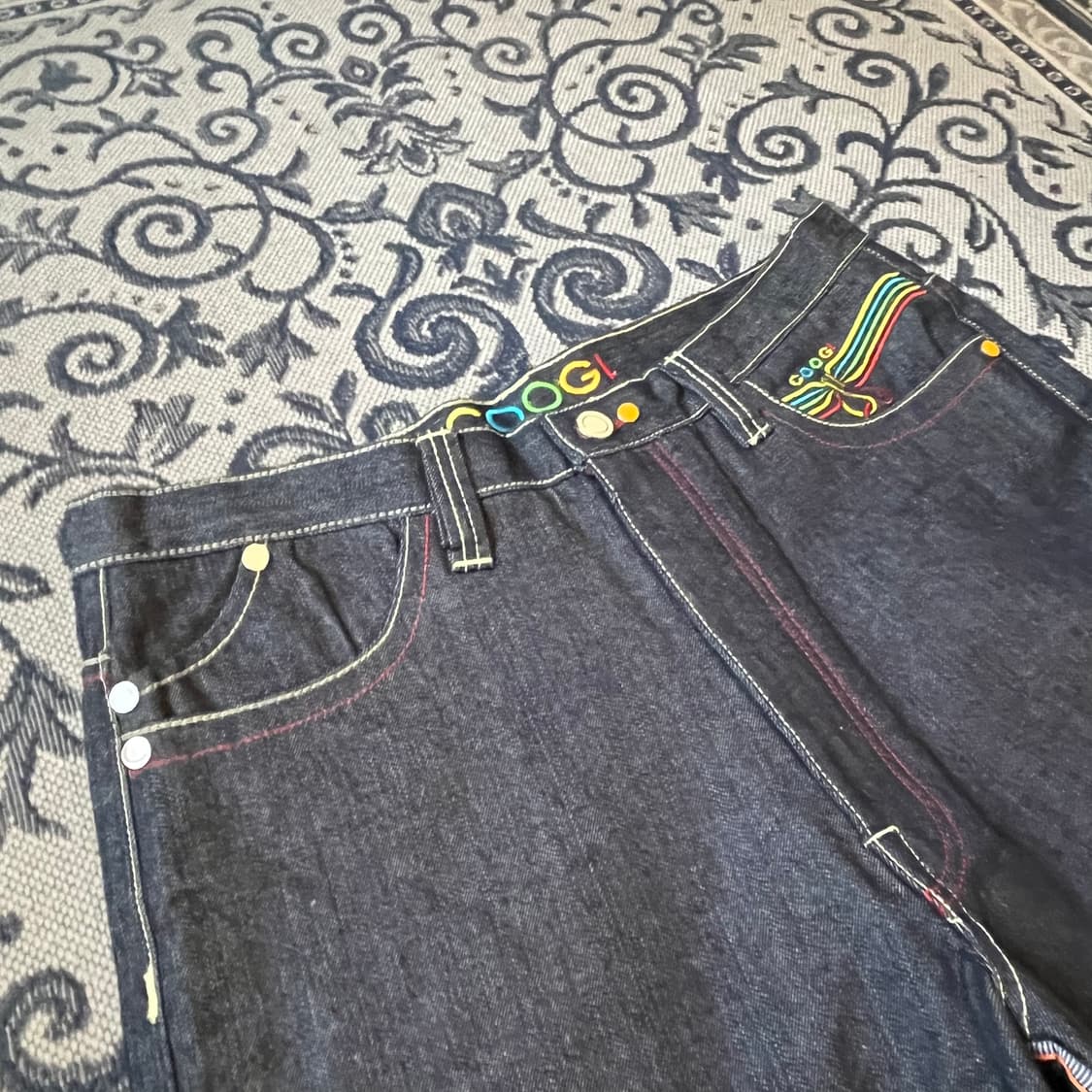 36 COOGI 데님 하프 팬츠/W2381 상품이미지4