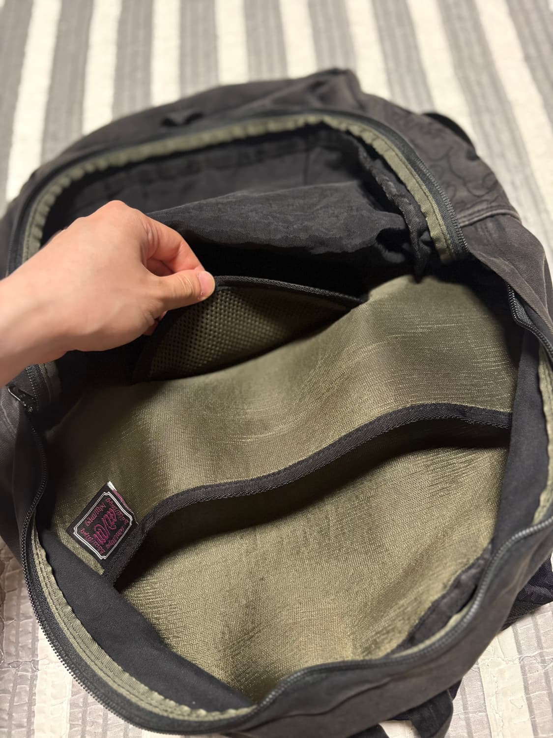 MPQ 워시드 패치 백팩 상품이미지10