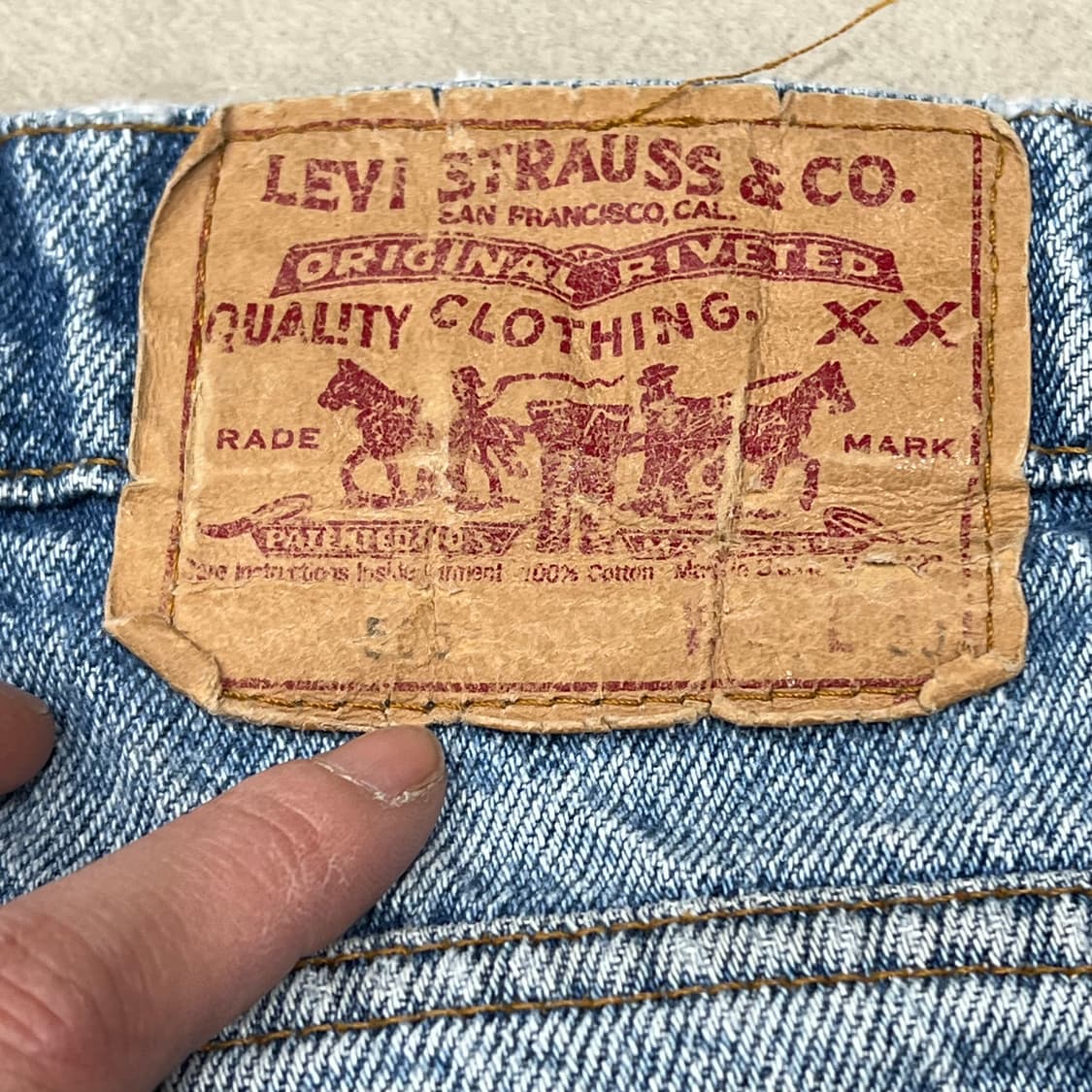 usa 리바이스 505 데님팬츠 s08905 상품이미지7