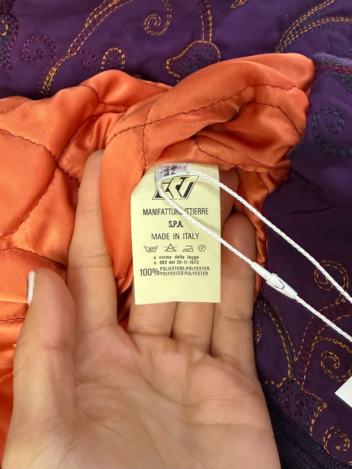 VERSUS 베르수스 오리엔탈 라이더 자켓 상품이미지6