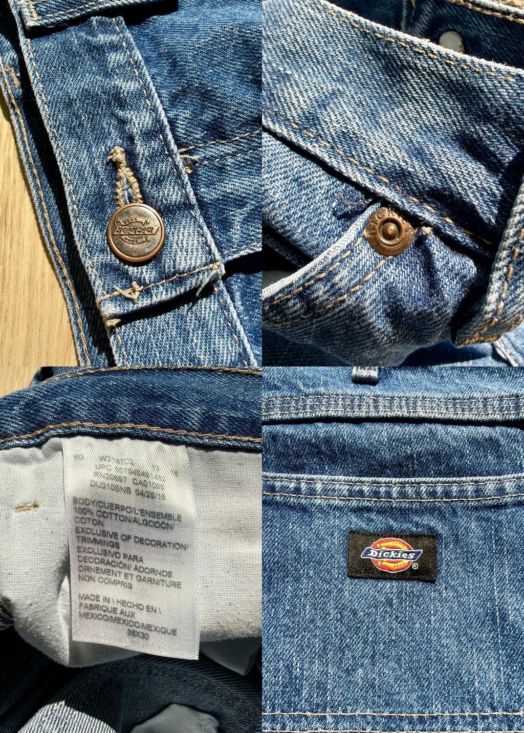 디키즈 카펜터 데님 팬츠 상품이미지7