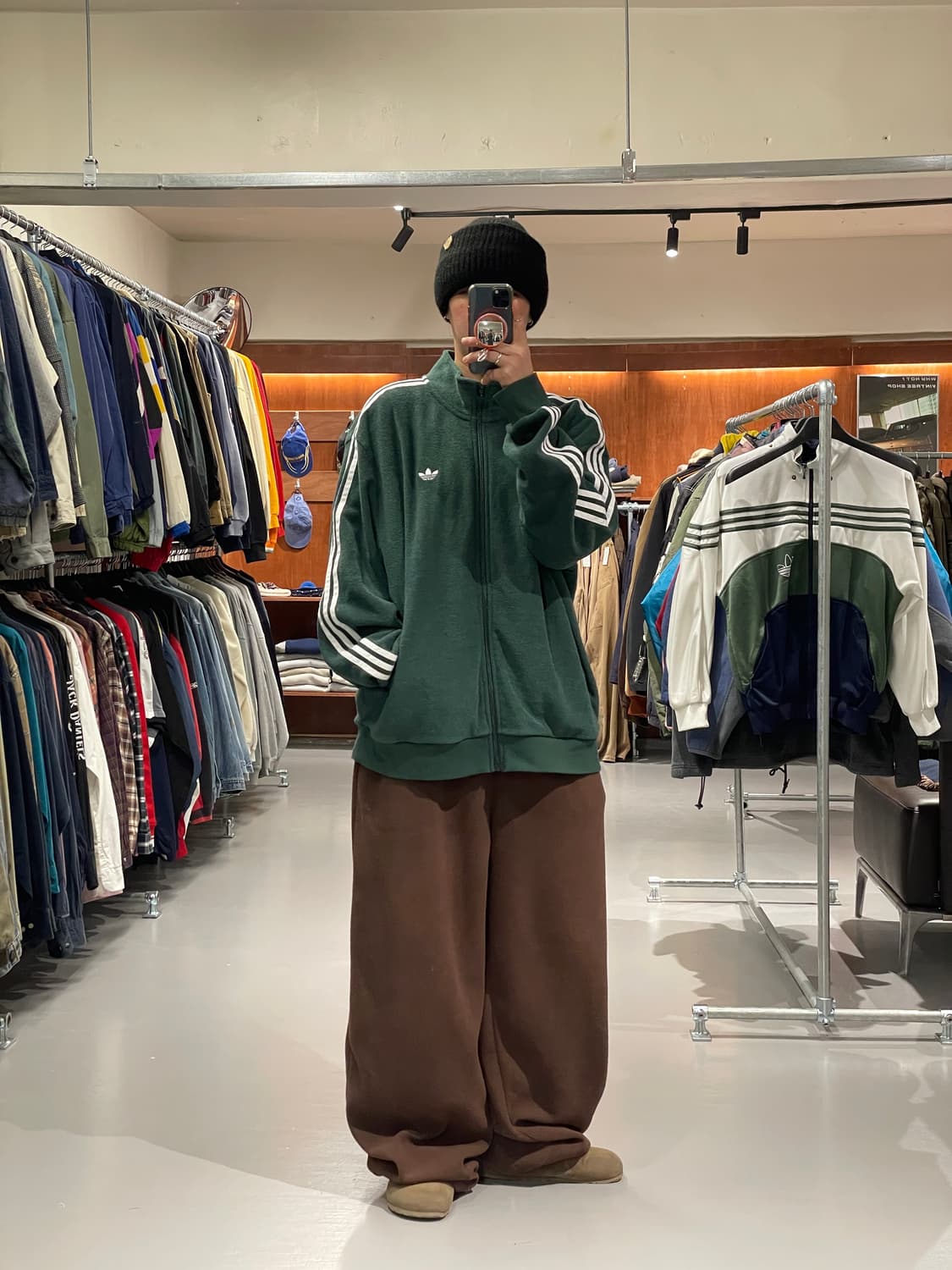 아디다스 타월 플리스 집업   상품이미지2