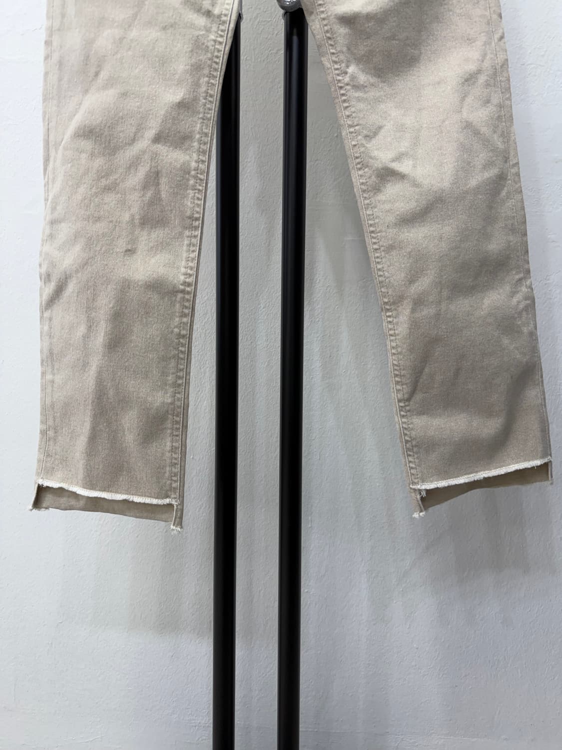 정품)TIME 타임 한섬 21ss 베이지 데님팬츠 64 상품이미지4