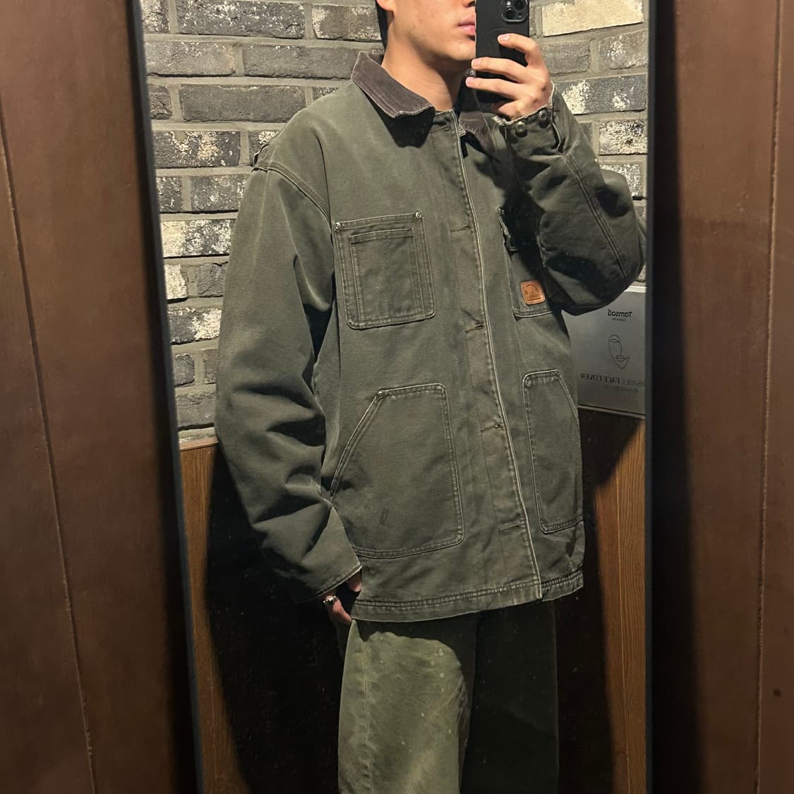 XL) SOREL USA 워크웨어 헌팅 초어 코트 자켓 상품이미지10